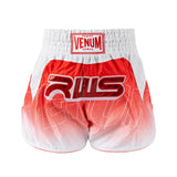 VENUM RWS X VENUM 2.0 MUAY THAI SHORTS WHITE/RED