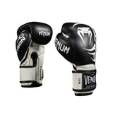 VENUM GIANT 2.0 MIKE TYSON PRO BOXING GLOVES MATTE BLACK/WHITE