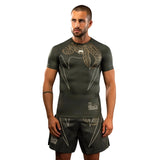 VENUM SERPENTI RASHGUARD SHORTSLEEEVES KAKI/BRONZE/IVORY