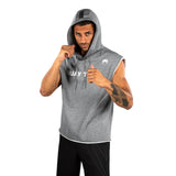 VENUM MUAY THAI VT SLEEVELESS HOODIE HEATHER GREY