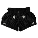 YOKKAO LETTERING MUAY THAI SHORTS BLACK