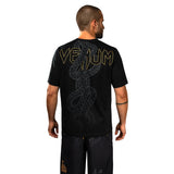 تي شيرت فينوم سيربنتي أسود/فضي/ذهبي