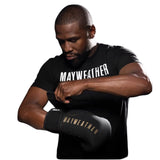 HAYABUSA MAYWEATHER CHAMP BOXING GLOVES BLACK/GOLD