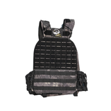 FERUS TACTICAL WEIGHTED VEST GRAY CAMO  FRONT SIDE