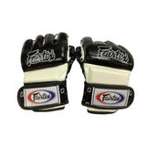 FGV17 SUPER SPARRING MMA GLOVES BLACK WHITE RIGHT SIDE