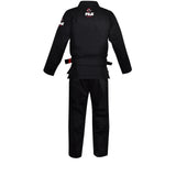 FUJI ALL AROUND BJJ GI BLACK BACK SIDE