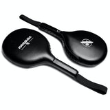 HAYABUSA BOXING TARGET PADDLES BLACK FRONT SIDE