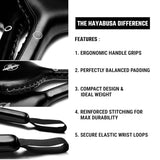 HAYABUSA BOXING TARGET PADDLES BLACK RIGHT SIDE