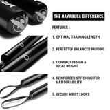 HAYABUSA BOXING TRAINING STICKS BLACK RIGHT SIDE