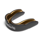 HAYABUSA COMBAT MOUTHGUARD BLACK/GOLD LEFT SIDE