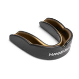 HAYABUSA COMBAT MOUTHGUARD BLACK/GOLD RIGHT SIDE