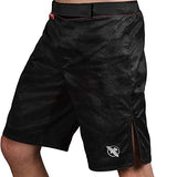 HAYABUSA HEXAGON MMA SHORTS BLACK LEFT SIDE