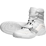 HAYABUSA STRIKE BOXING SHOES WHITE FRONT SIDE