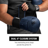 HAYABUSA T3 LX BOXING GLOVES INDIGO LEFT SIDE