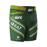 MENS UFC UNRIVALED BY VENUM ALEXANDER VOLKANOVSKI VALE TUDO SHORT GREEN RIGHT SIDE