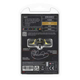 OPRO SELF FIT UFC GOLD BRACES BLACK SILVER BACK SIDE