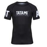 RAVEN SS RASH GUARD BLACK FRONT SIDE
