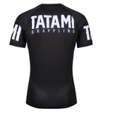 RAVEN SS RASH GUARD BLACK BACK SIDE