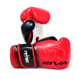 RB-FTR1 FUTURE BAG GLOVES - YOUTH - RED/BLACK/WHITE LEFT SIDE
