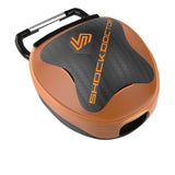 SD ANTI BACTERIAL MOUTHGUARD CASE BLACK FRONT SIDE