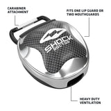 SD MOUTHGUARD CASE CHROME SILVER LEFT SIDE