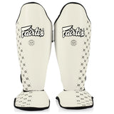 SP5 COMPETITION SHIN PADS WHITE FRONT SIDE