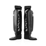SP6 NEOPRENE SHIN PADS BLACK LEFT SIDE