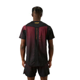 TACTICAL XT DRY TECH BLACK BURGUNDY GOLD BACK SIDE