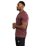TACTICAL XT T-SHIRT BLACK BURGUNDY GOLD LEFT SIDE