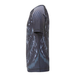 TATSU GORILA RASHGUARD SHORT SLEEVE GREY LEFT SIDE