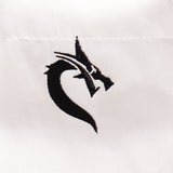TATSU KARATE UNIFORM BLACK DRAGON LEFT SIDE
