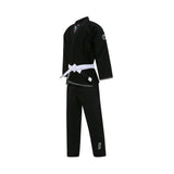 TATSU LEVE BJJ GI KIDS BLACK LEFT SIDE