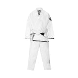 TATSU LEVE BJJ GI KIDS WHITE FRONT SIDE
