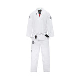 TATSU SILVERBACK BJJ GI KIDS 2.0 WHITE FRONT SIDE