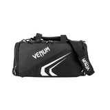 TRAINER LITE EVO SPORTS BAG BLACK WHITE LEFT SIDE