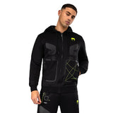 TRAINING CAMP 4.0 HOODIES BLACK NEON GREEN FRONT SIDE