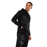 TRAINING CAMP 4.0 HOODIES BLACK NEON GREEN RIGHT SIDE