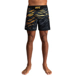 UFC FUSION BY VENUM AUTHENTIC FIGHT NIGHT FIGHTSHORTS BLACK GOLD FRONT SIDE