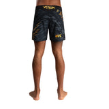 UFC FUSION BY VENUM AUTHENTIC FIGHT NIGHT FIGHTSHORTS BLACK GOLD BACK SIDE
