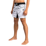 UFC FUSION BY VENUM AUTHENTIC FIGHT NIGHT FIGHTSHORTS WHITE LEFT SIDE