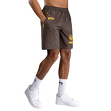 UFC FUSION BY VENUM FIRST WEEK TRAINING SHORTS DARK BROWN RIGHT SIDE