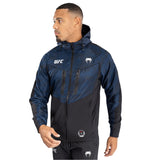 UFC FUSION BY VENUM FIRST WEEK ZIP HOODIES BLUE LEFT SIDE