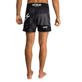UFC UNRIVALED BY VENUM STIPE MIOCIC MENS SHORT FIT FIGHT SHORT BLACK BACK SIDE