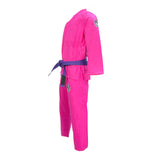 ULTRA LIGHT BJJ GI PINK LEFT SIDE