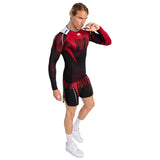 VENUM ADRENALINE RASHGUARD LONG SLEEVES BLACK RED RIGHT SIDE