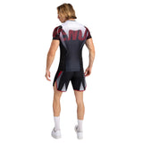 VENUM ADRENALINE RASHGUARD SHORT SLEEVES BLACK RED BACK SIDE