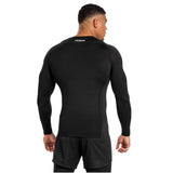 VENUM ATTACK RASHGUARDS LONG SLEEVES BLACK BACK SIDE