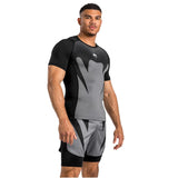 VENUM ATTACK RASHGUARDS SHORT SLEEVES BLACK RIGHT SIDE