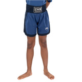 VENUM CLASSIC KIDS BOXING SHORTS ROYAL BLUE FRONT SIDE