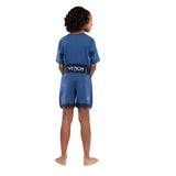VENUM CLASSIC KIDS BOXING SHORTS ROYAL BLUE BACK SIDE
